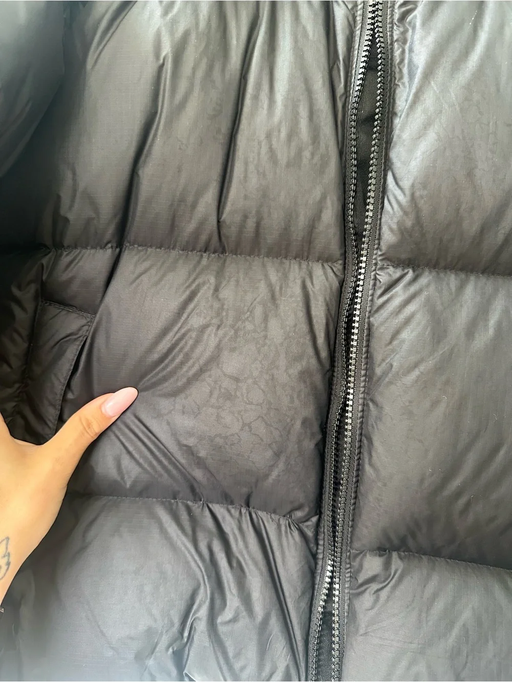 The North Face Black Men’s Puffy Down Coat